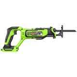 Пила сабельная аккумуляторная Greenworks Арт. 1200607, 24V, бесщеточная без АКБ и ЗУ