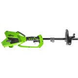 Триммер аккумуляторный Greenworks GD40BC, 40V, 40 см, бесщеточный, с 1хАКБ 8 Ач и ЗУ (1301507UH)
