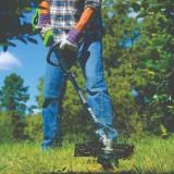 Триммер аккумуляторный Greenworks GD40BC, 40V, 40 см, бесщеточный, с 1хАКБ 8 Ач и ЗУ (1301507UH)