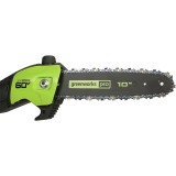 Высоторез/Сучкорез аккумуляторный Greenworks Арт. 1400407, 60V, 25 см, без АКБ и ЗУ