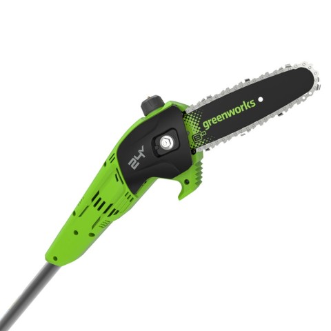 Высоторез/Сучкорез аккумуляторный Greenworks G24PS201, 24V, 20 см, без АКБ и ЗУ (1402607)
