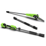 Высоторез/Сучкорез аккумуляторный Greenworks G24PS201, 24V, 20 см, без АКБ и ЗУ (1402607)