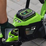 Бетонорез аккумуляторный Greenworks Арт. 1501307, 82V, 350 мм, 4,3 кВт, без АКБ И ЗУ