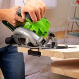 Циркулярная пила аккумуляторная Greenworks Арт. 1501607, 24 V, бесщеточная, 57 мм, без АКБ и ЗУ