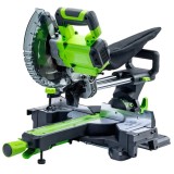 Торцовочная пила акк. Greenworks GD24MS216, 24V, б/щ, 4800 об/мин, 216x30мм,рез 65х310мм,c 1х5 АКБ Ач и ЗУ (1501707UG)