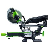 Торцовочная пила акк. Greenworks GD24MS216, 24V, б/щ, 4800 об/мин, 216x30мм,рез 65х310мм,c 1х5 АКБ Ач и ЗУ (1501707UG)