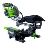 Торцовочная пила акк. Greenworks GD24MS216, 24V, б/щ, 4800 об/мин, 216x30мм,рез 65х310мм,с 1хАКБ 4Ач и ЗУ (1501707UB)