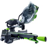 Торцовочная пила акк. Greenworks GD24MS216, 24V, б/щ, 4800 об/мин, 216x30мм,рез 65х310мм,с 1хАКБ 4Ач и ЗУ (1501707UB)