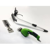 Садовые ножницы аккумуляторные  Greenworks Арт. 1600207, 3,6V  со встроенным аккумулятором 2 Aч и телескопической ручкой