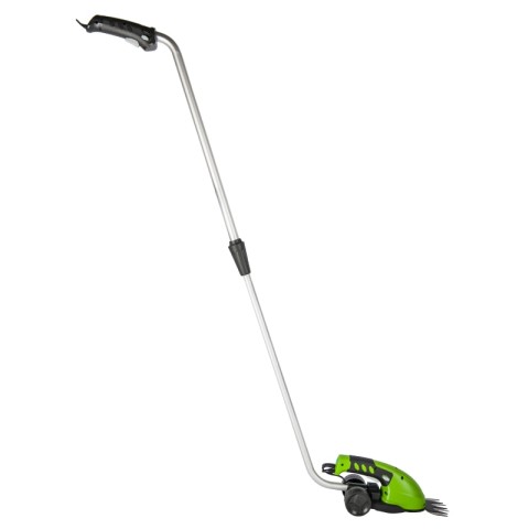 Садовые ножницы аккумуляторные  Greenworks Арт. 1600807, 7,2V со встроенным аккумулятором 2 Aч и телескопической ручкой