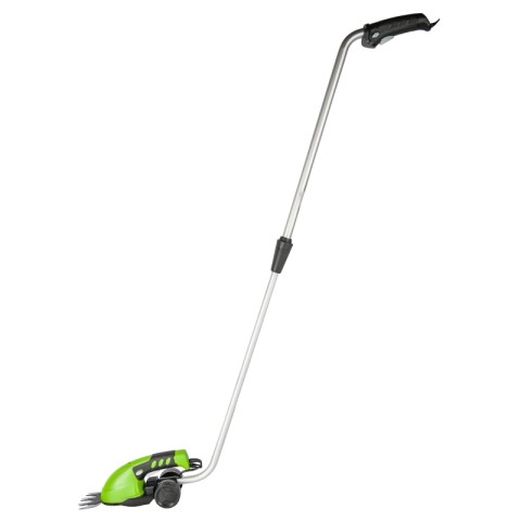 Садовые ножницы аккумуляторные  Greenworks Арт. 1600807, 7,2V со встроенным аккумулятором 2 Aч и телескопической ручкой
