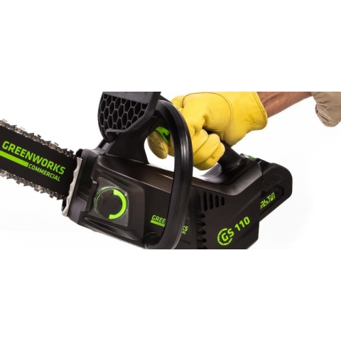 Пила цепная одноручная аккумуляторная Greenworks  Арт. 2003807 (арбориста), 40V, 25,4 см, бесщеточная,  без АКБ и ЗУ