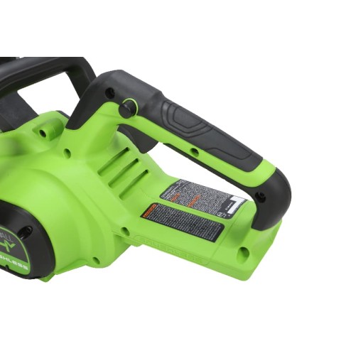 Цепная пила аккумуляторная Greenworks Арт. 2007007UB, 24V, 30см, бесщеточная, c 1хАКБ 4 Ач и ЗУ