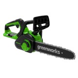 Цепная пила аккумуляторная Greenworks Арт. 2007807, 40V, 30 см, без АКБ и ЗУ