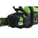 Цепная пила аккумуляторная Greenworks Арт. 2008907UB, 60V, 40 см, бесщеточная, 2500 Вт, с 1хАКБ 4 Ач и ЗУ