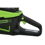 Цепная пила аккумуляторная Greenworks Арт. 2008907UB, 60V, 40 см, бесщеточная, 2500 Вт, с 1хАКБ 4 Ач и ЗУ