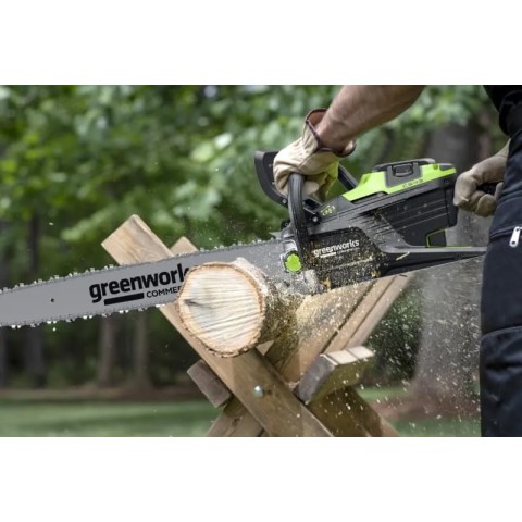 Цепная пила аккумуляторная Greenworks OCS800, 82V, 5,0 кВт, 50 см, бесщеточная, без АКБ и ЗУ (2009707)