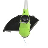 Триммер аккумуляторный Greenworks Арт. 2107107UA, G24LT28K2, 24V, 28 см, с АКБ 2Ач и ЗУ