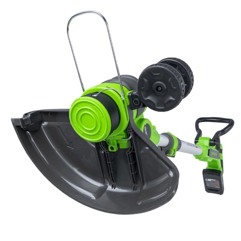 Триммер аккумуляторный Greenworks Арт. 2110407UB, 24V, 30,5 см,  с 1хАКБ 4Ач и ЗУ