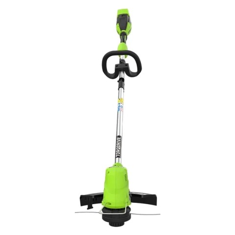 Триммер аккумуляторный Greenworks GD40LT, 40V, 38 см, с 1хАКБ 8 Ач и ЗУ (2112207UH)