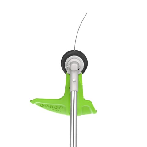 Триммер аккумуляторный Greenworks TB201H, Арт. 2112407, 82V, 2,0 кВт, 46 см, c трехлопастным ножом и кусторезом, бесщеточный, без АКБ и ЗУ