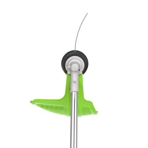 Триммер аккумуляторный Greenworks TB201H, 82V, 2,0 кВт, 46 см, c трехлопастным ножом и кусторезом, бесщеточный, с 1хАКБ 8 Ач и ЗУ (2112407UH)