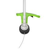 Триммер аккумуляторный Greenworks TB201H, Арт. 2112407, 82V, 2,0 кВт, 46 см, c трехлопастным ножом и кусторезом, бесщеточный, без АКБ и ЗУ