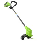 Триммер аккумуляторный Greenworks G24LT251, 24 V, 25 см, с 1хАКБ 2Ач и ЗУ, (2113307SA)