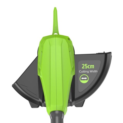 Триммер аккумуляторный Greenworks G24LT251, 24 V, 25 см, с 1хАКБ 2Ач и ЗУ, (2113307SA)