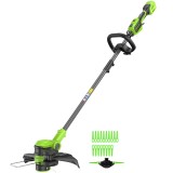Триммер аккумуляторный Greenworks GD24LT331, 24V, 33 см, без АКБ и ЗУ (2113407)