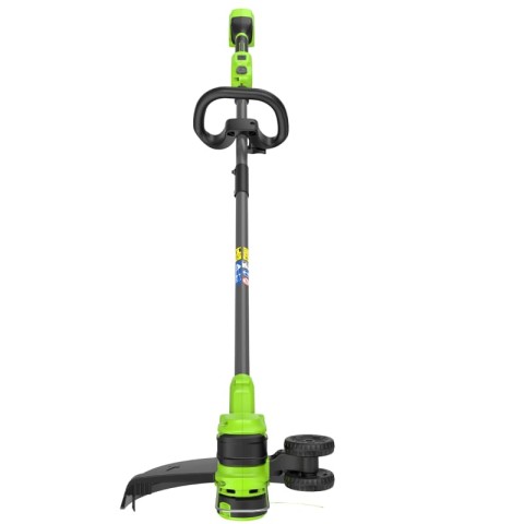 Триммер аккумуляторный Greenworks GD24LT331, 24V, 33 см, с 1хАКБ 4Ач и ЗУ (2113407UB)
