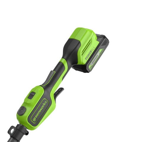 Триммер аккумуляторный Greenworks GD24LT331, 24V, 33 см, с 1хАКБ 4Ач и ЗУ (2113407UB)