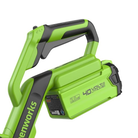 Триммер аккумуляторный Greenworks G40LT331, 40V, 33 см, с 1хАКБ 2Ач и ЗУ (2113507UA)
