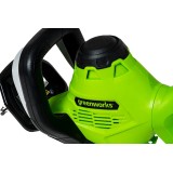 Кусторез электрический Greenworks Арт. 2201407 Deluxe, 700 Вт, 68 см