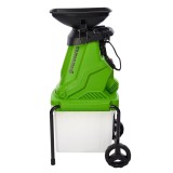 Измельчитель садовый электрический Greenworks Арт. 2208007, 220 В, 2800 Вт с контейнером