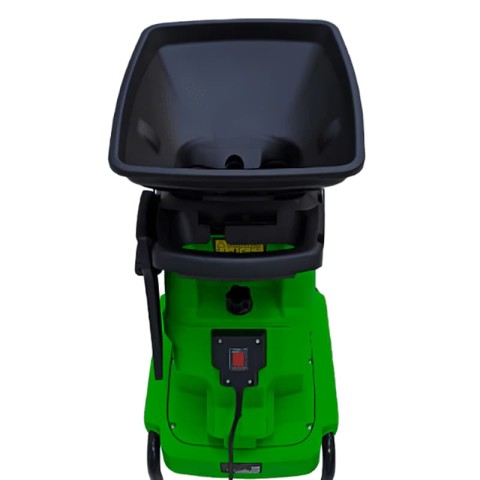 Измельчитель садовый электрический Greenworks Арт. 2208007, 220 В, 2800 Вт с контейнером