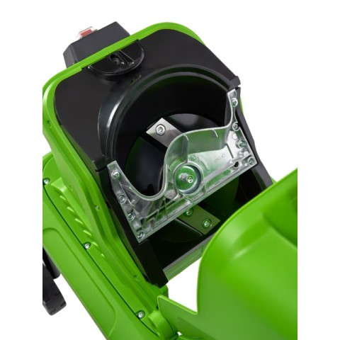 Измельчитель садовый электрический Greenworks Арт. 2208007, 220 В, 2800 Вт с контейнером