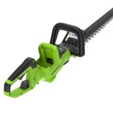 Кусторез аккумуляторный бесщеточный Greenworks GD24HT611, 24V, 61см, без АКБ и ЗУ (2208507)