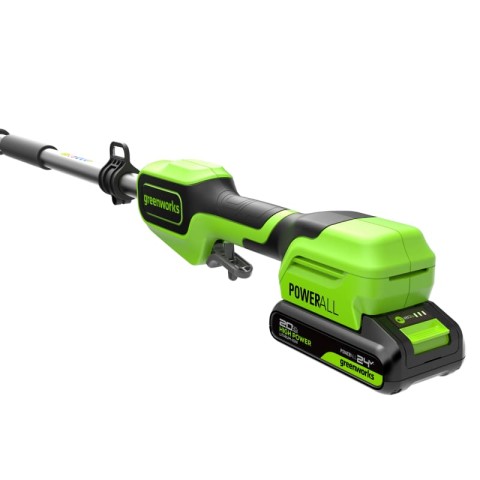 Кусторез штанговый аккумуляторный Greenworks G24PH511, 24V, 51см, без АКБ и ЗУ (2301907)
