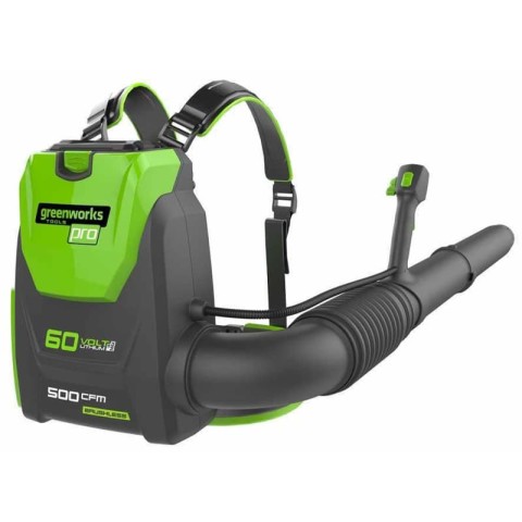 Ранцевый Воздуходув, аккумуляторный Greenworks Арт. 2402307, 60V, бесщеточный, без АКБ и ЗУ