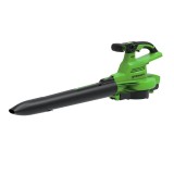 Воздуходув-Садовый Пылесос аккумуляторный Greenworks Арт. 2406907UB, 40V, бесщеточный, c 1хАКБ 4Ач и ЗУ