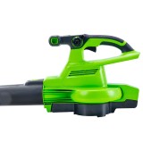 Воздуходув-Садовый Пылесос аккумуляторный Greenworks Арт. 2406907UG, 40V, бесщеточный, c 1хАКБ 5Ач и ЗУ