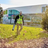Ранцевая аккумуляторная воздуходувка  Greenworks Арт. 2408307, 82V, бесщеточная, без АКБ и ЗУ