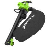 Воздуходувка-пылесос аккумуляторная Greenworks GD60BVII, 60V, бесщеточная, без АКБ и ЗУ (2409307)