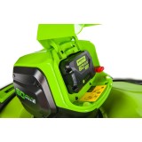 Газонокосилка аккумуляторная Greenworks Арт. 2502907UB, 60V, 46 см, самоходная, бесщеточная, с 1хАКБ 4 Ач АКБ и ЗУ