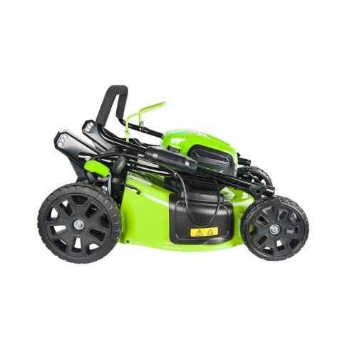 Газонокосилка аккумуляторная Greenworks Арт. 2502907UB, 60V, 46 см, самоходная, бесщеточная, с 1хАКБ 4 Ач АКБ и ЗУ