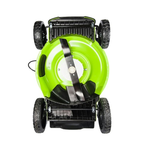 Газонокосилка аккумуляторная Greenworks Арт. 2502907UB, 60V, 46 см, самоходная, бесщеточная, с 1хАКБ 4 Ач АКБ и ЗУ