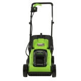 Газонокосилка аккумуляторная Greenworks Арт. 2509607, G24LM33K2, 24V, 33 см, c АКБ 2Ач и ЗУ