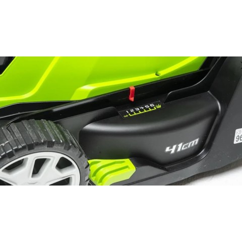 Газонокосилка аккумуляторная Greenworks Арт. 2512607, 2*24V, 41 см, без АКБ и ЗУ