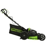 Газонокосилка самоходная аккумуляторная Greenworks Арт. 2515607U2B, TwinForce, 82V, 61 см, бесщеточная, с двумя 5 Ач АКБ и двойным ЗУ
